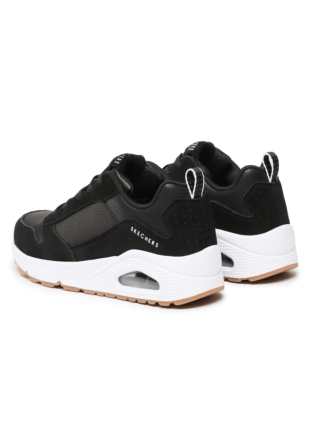 Низкие кроссовки Skechers Low UNO STACRE, черный — фото 4