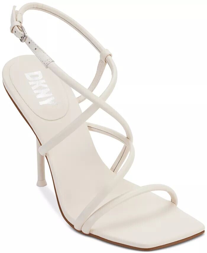 Женские босоножки Reia Strappy Slingback Dress Sandals DKNY, коричневый/бежевый