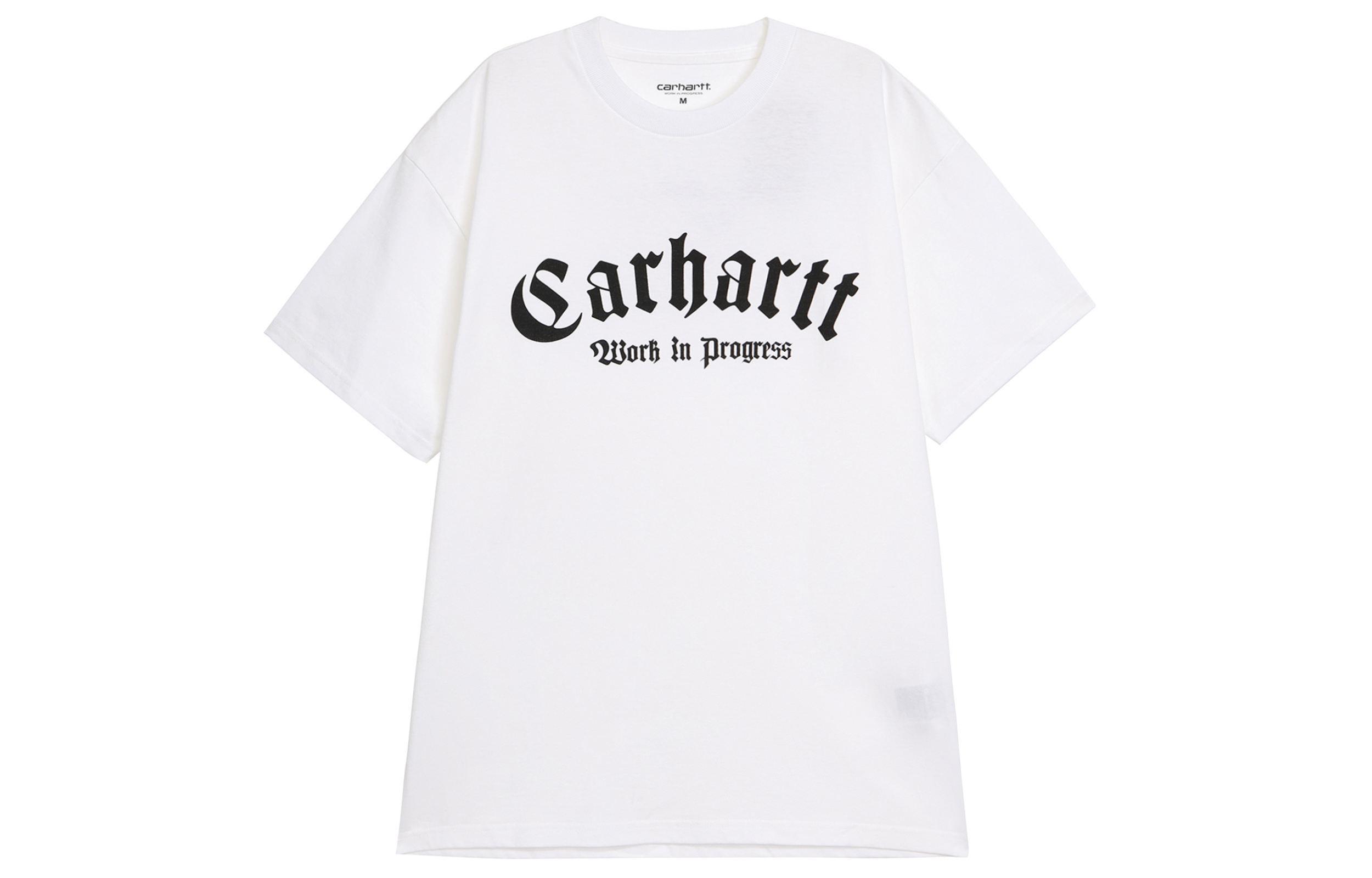 

Хлопковая футболка с принтом логотипа Carhartt WIP, белый