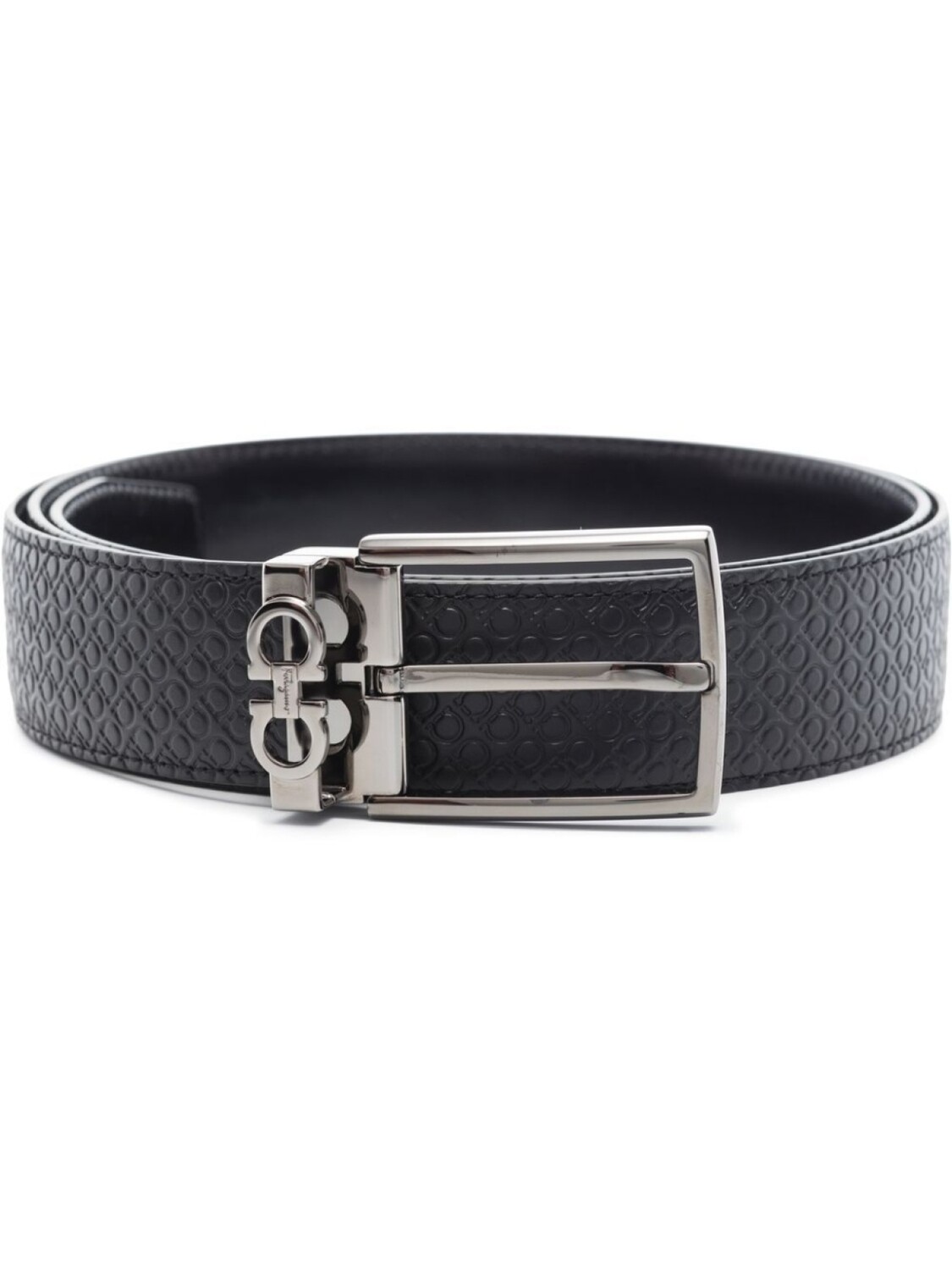 

Ferragamo ремень с декором Gancini, черный