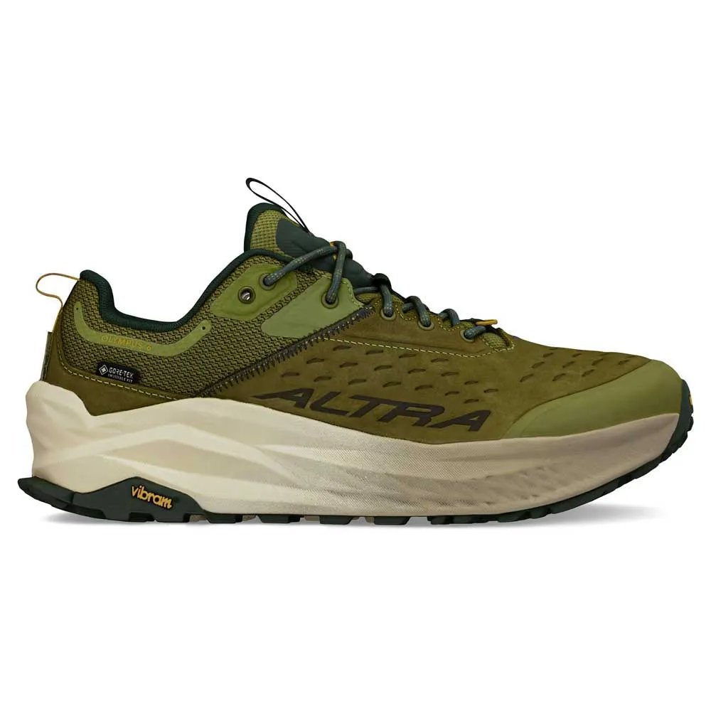 

Походные ботинки Altra Olympus 6 Hike Low Goretex, зеленый