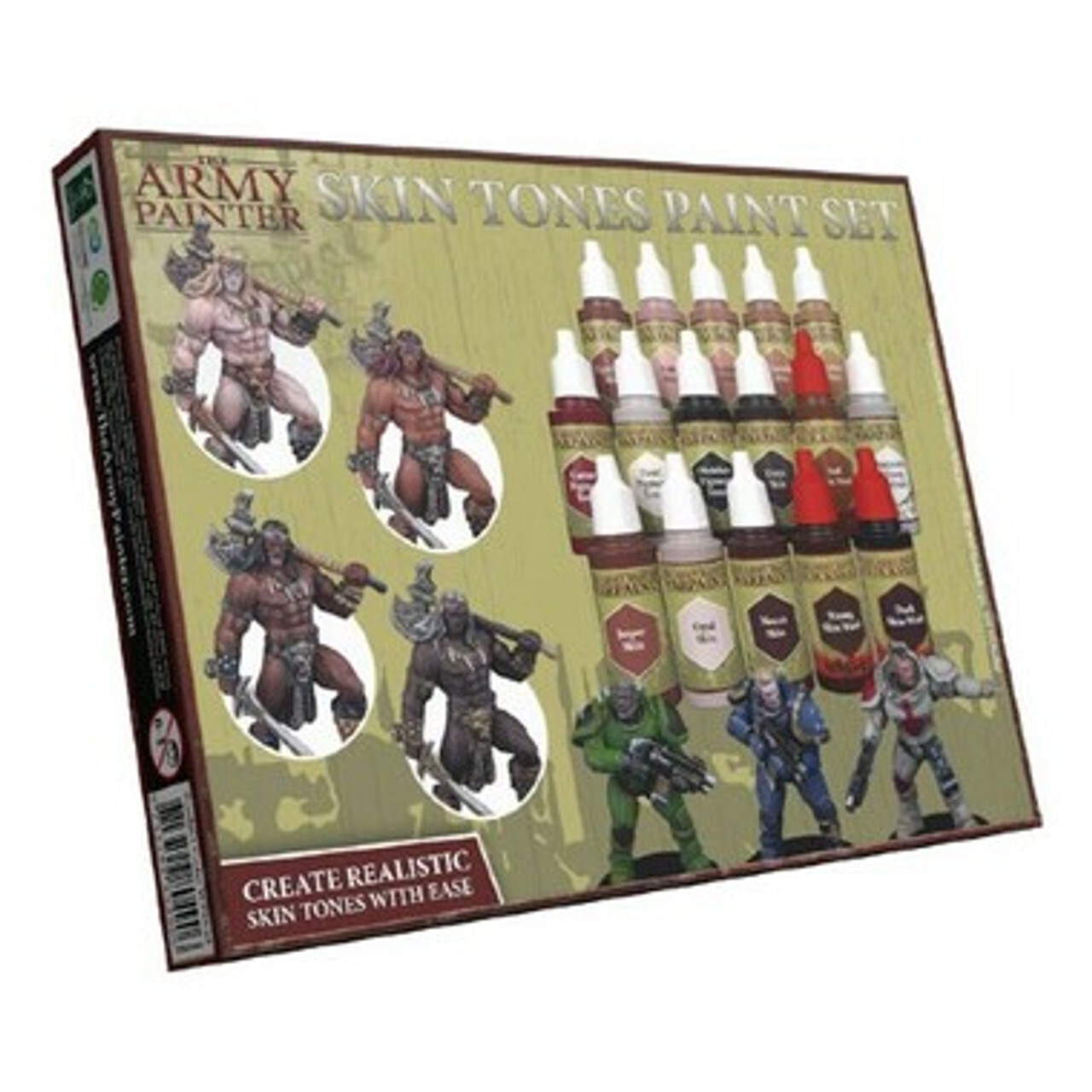 

Аксессуары The Army Painter: Warpaints - Skin Tones Paint Set
