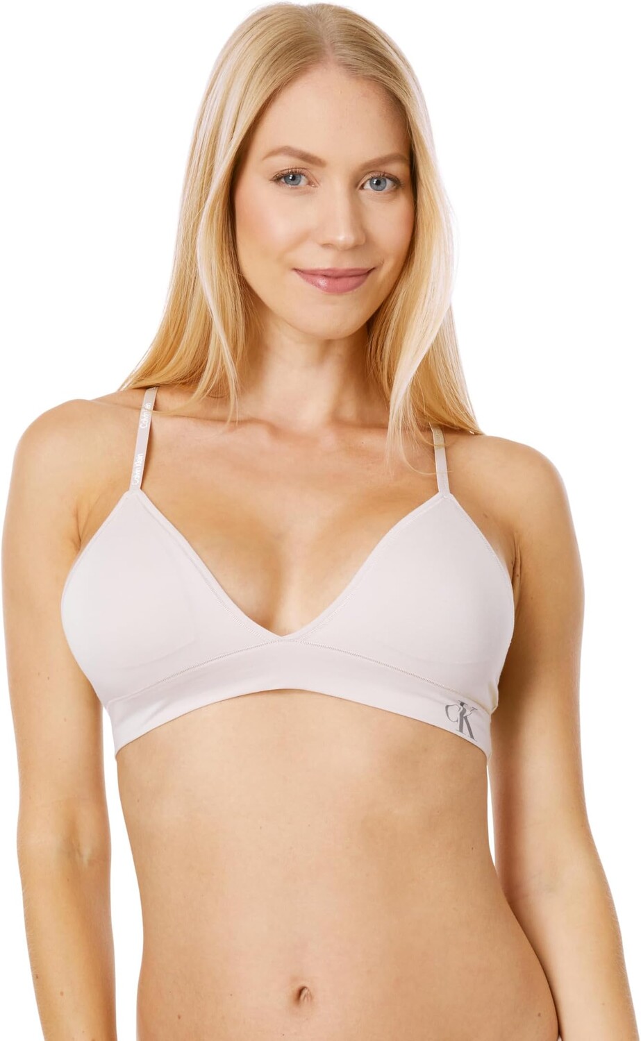 

Бюстгальтер Calvin Klein Underwear Naturals Cotton Stretch Flex Lightly Lined Triangle, цвет Mudstone