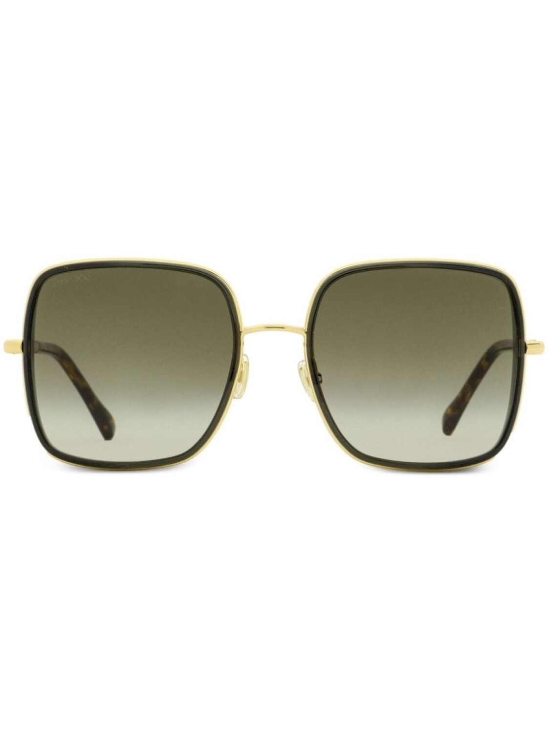 

Солнцезащитные очки Jayla в квадратной оправе Jimmy Choo Eyewear, золотистый