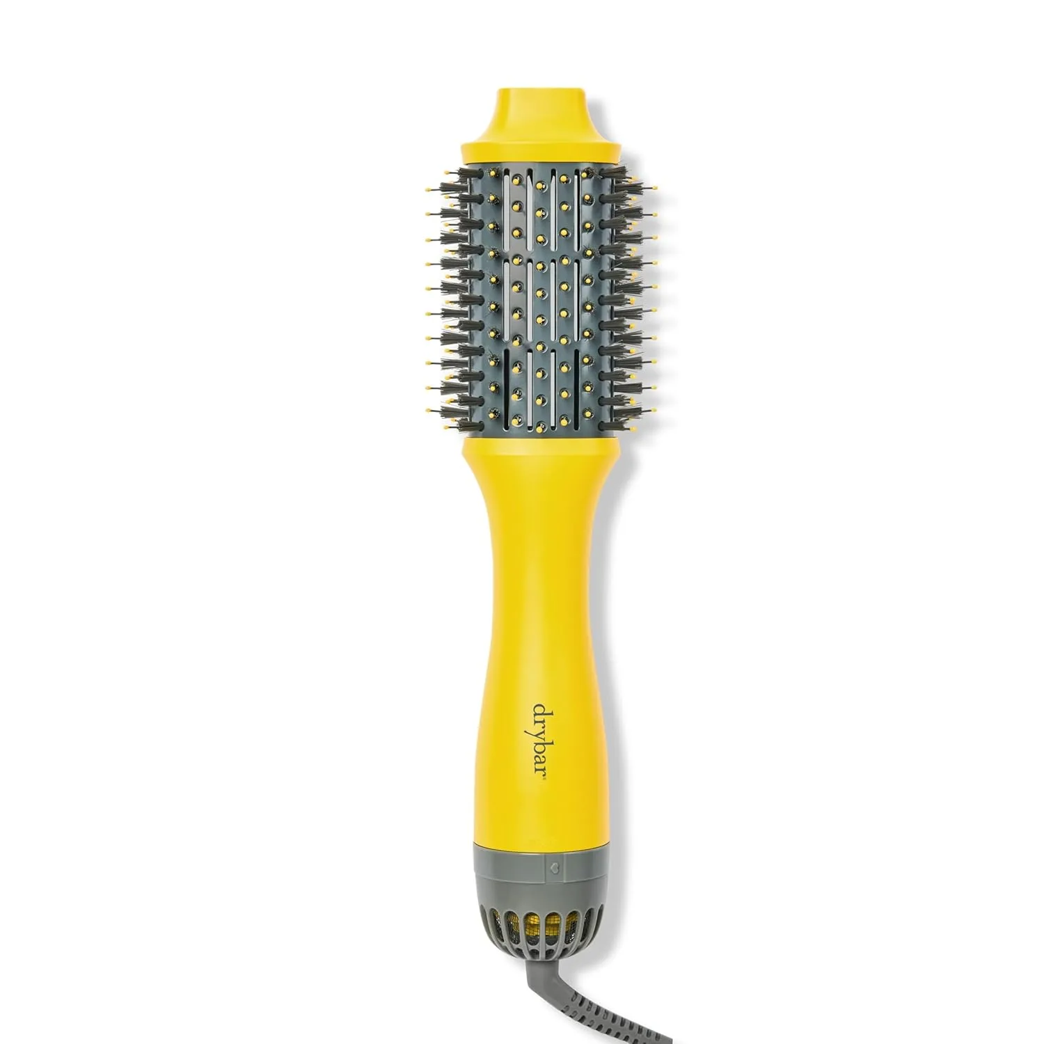 Набор насадок для фена Drybar | Быстрая укладка с большим объемом и меньшим количеством пушистости | Выберите размер насадки, подходящий для длины ваших волос и желаемой прически, Black, Grey, Yellow