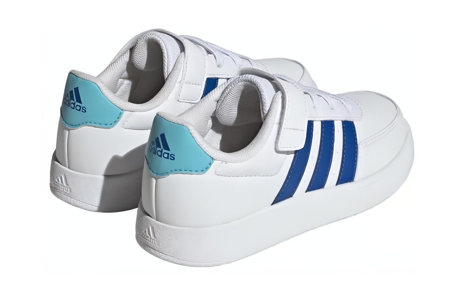 Кроссовки adidas neo Breaknet Kids Skateboarding Shoes Kids, белый/синий — фото 3