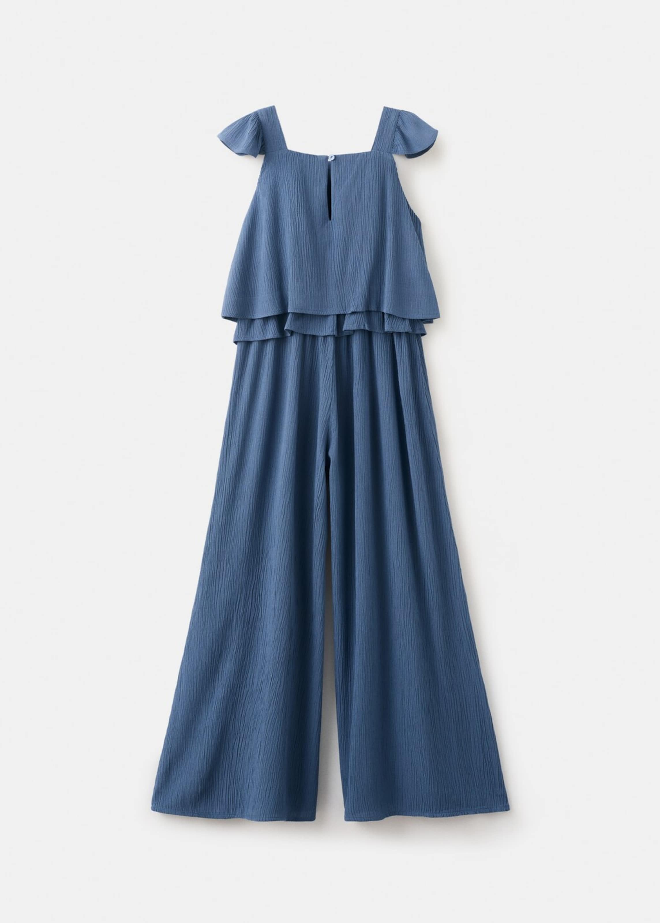 MANGO KIDS Комбинезон 'Valeria' в цвете Royal Blue — фото 3