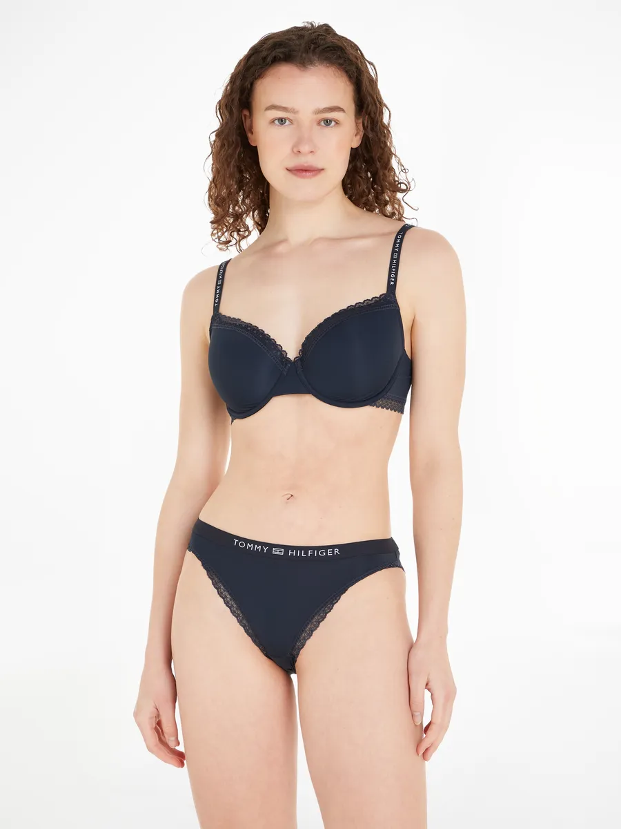 

Трусики бикини Tommy Hilfiger Underwear "BIKINI" с фирменным лейблом Tommy Hilfiger, цвет Desert-Sky