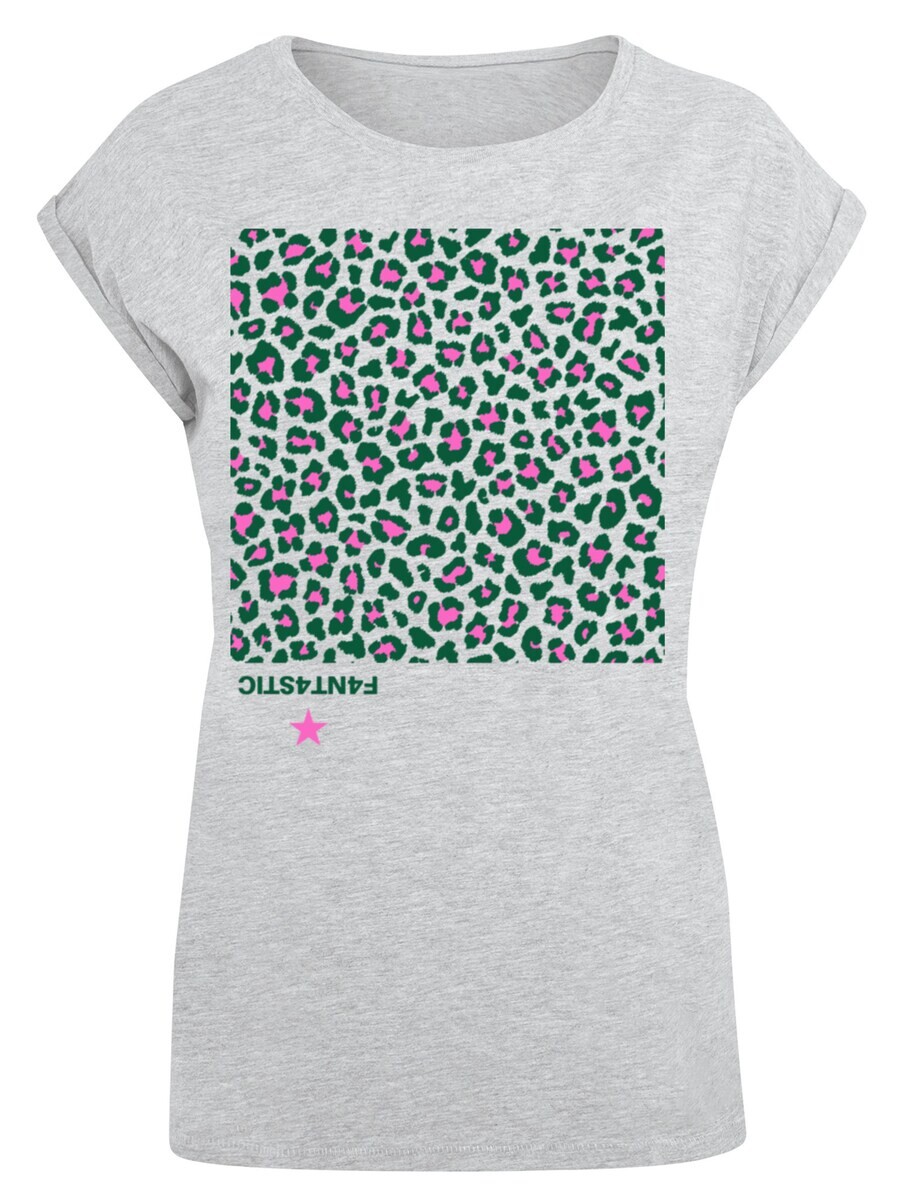 

Футболка F4NT4STIC Shirt Leo Grün, серый
