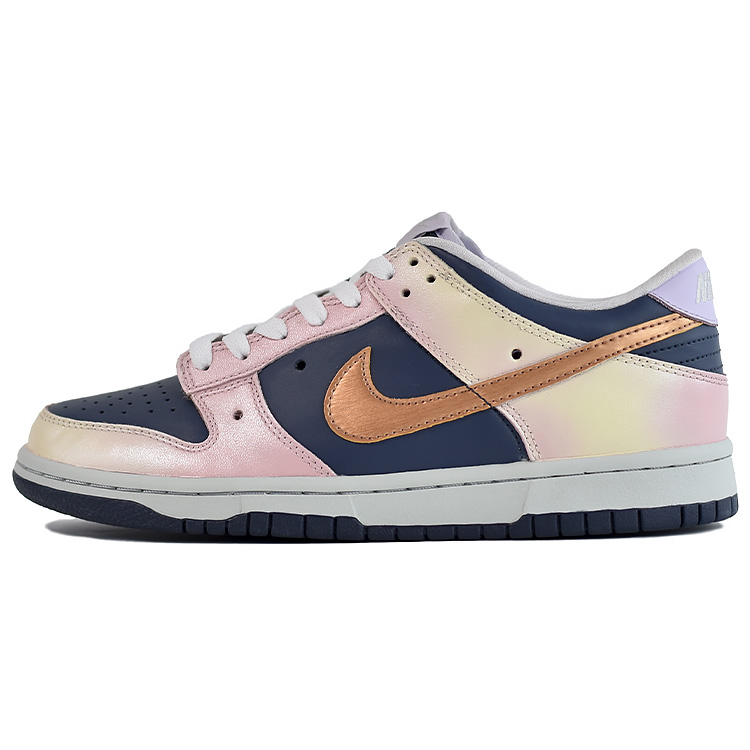 

Nike Детские кроссовки для скейтбординга Dunk с противоскользящим износостойким верхом, синие, розовые, желтые, подростковые