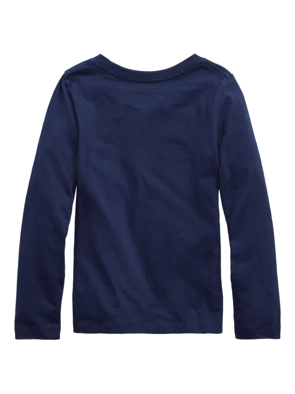 Футболка с U-образным вырезом POLO RALPH LAUREN KIDS, синий — фото 2