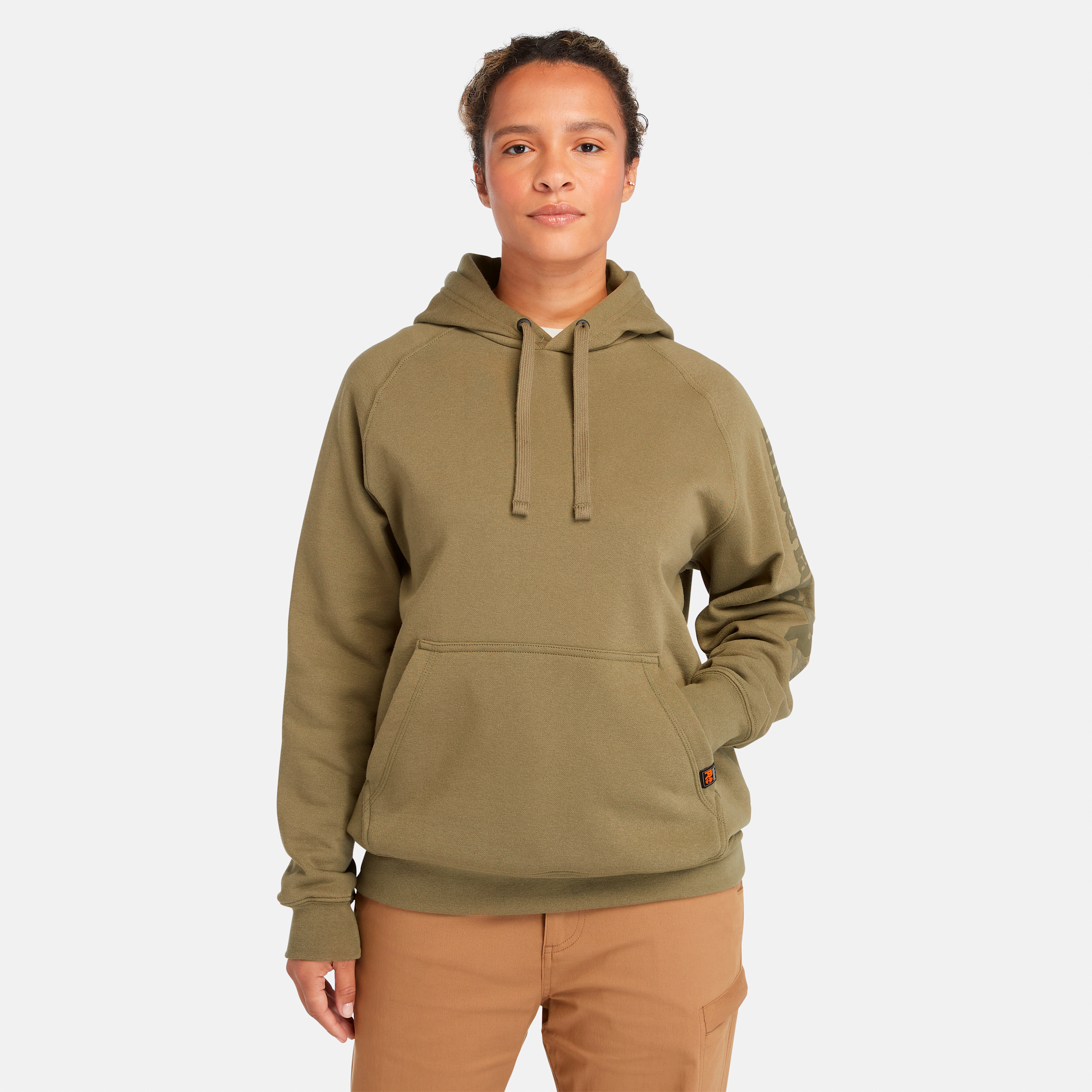 

Женская толстовка Timberland PRO Hood Honcho Sport, цвет burnt olive