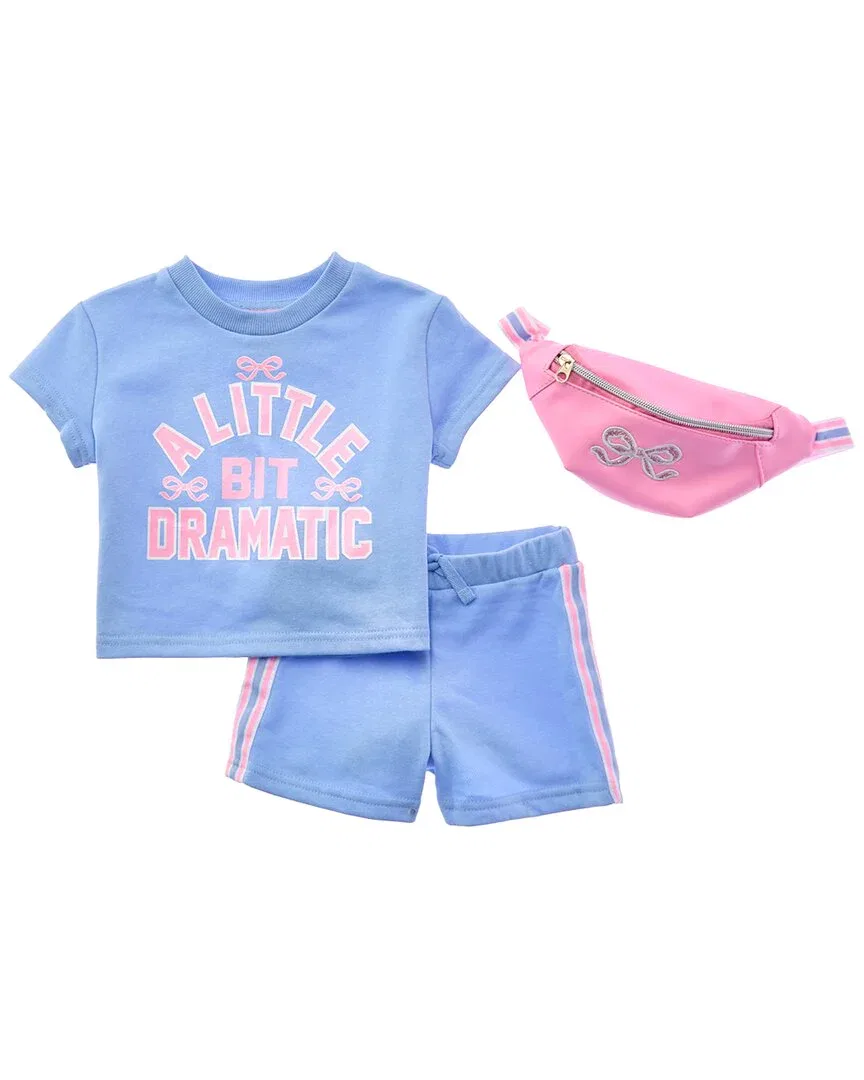 Комплект из 3 предметов Freestyle Dramatic French Terry Matching Set, синий