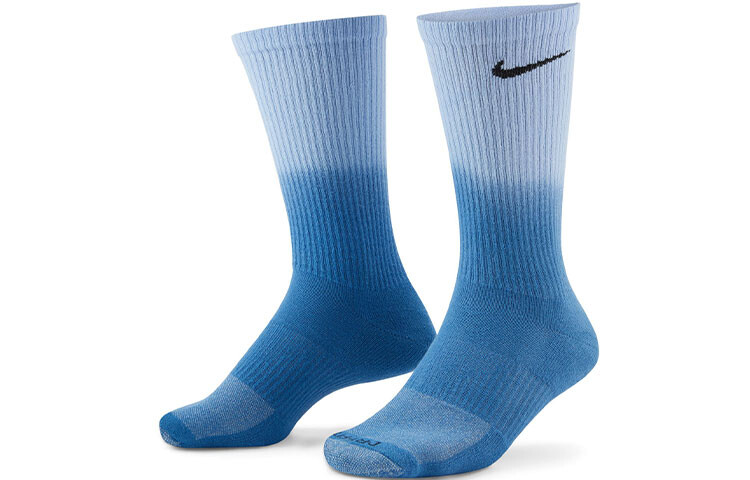

Носки до колена унисекс Nike, цвет 2 double installations (Marina Blue)