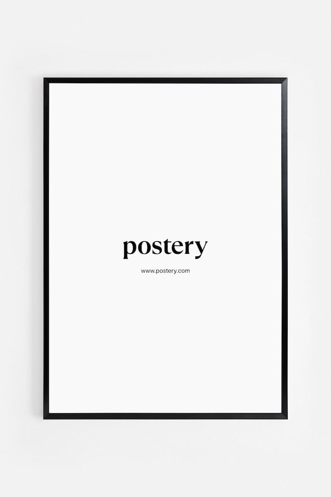 

Деревянная рамка для фотографий Postery, 70x100 см, черный