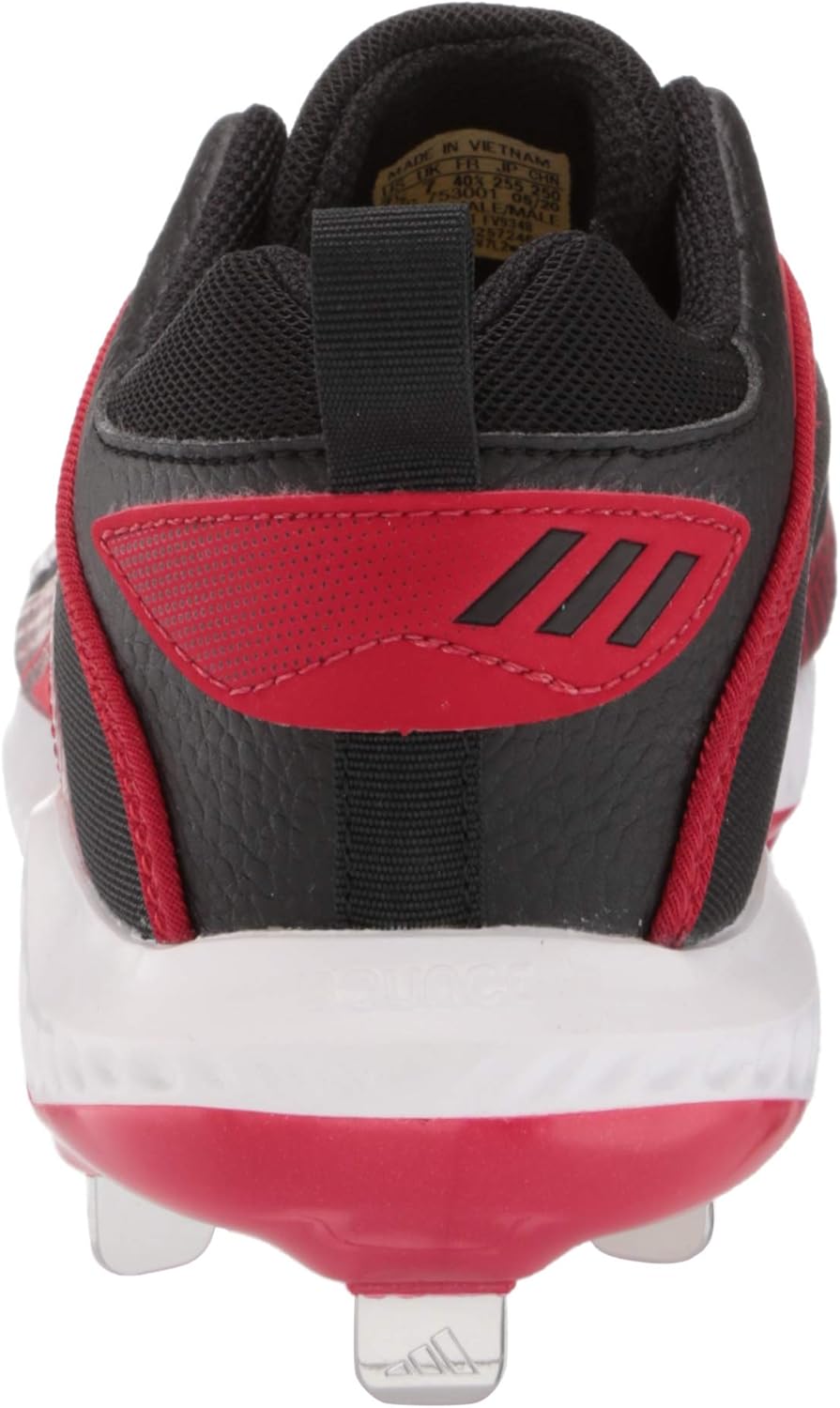 Мужские бейсбольные кроссовки Adidas FV9348, белый/черный/красный — фото 3