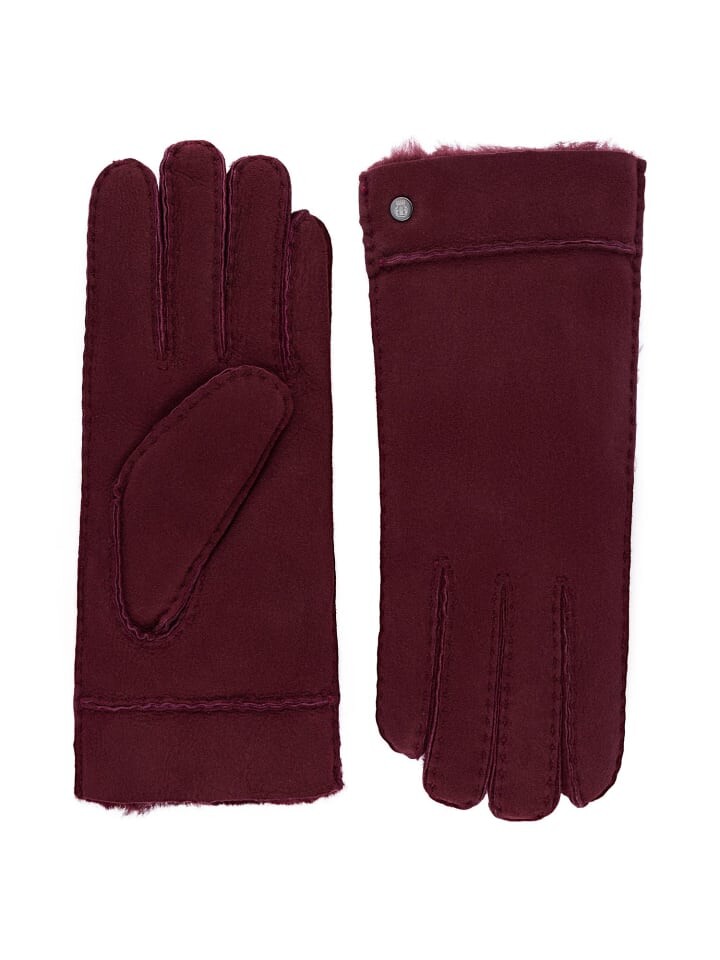 

Кожаные перчатки Roeckl Handschuh, красный