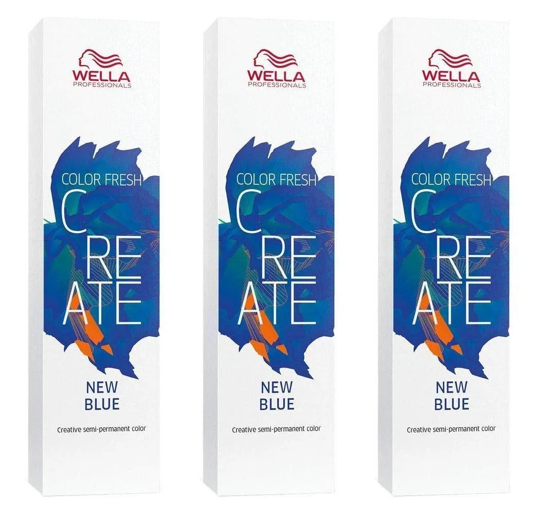 Прямой краситель Colour Fresh Create Direct Tint New Blue от Wella, 3 шт. Wella Professionals