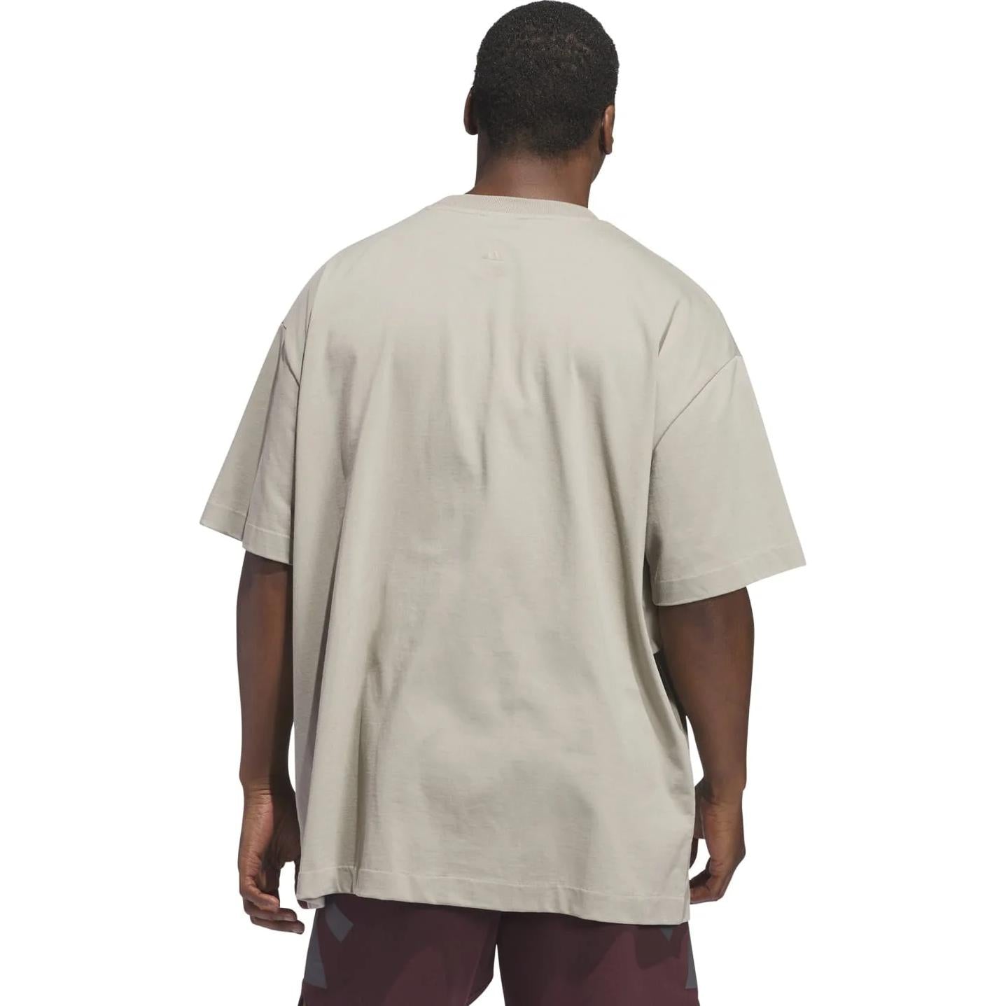 Футболка adidas ONEADI BB T-Shirt 'Beig' — фото 3