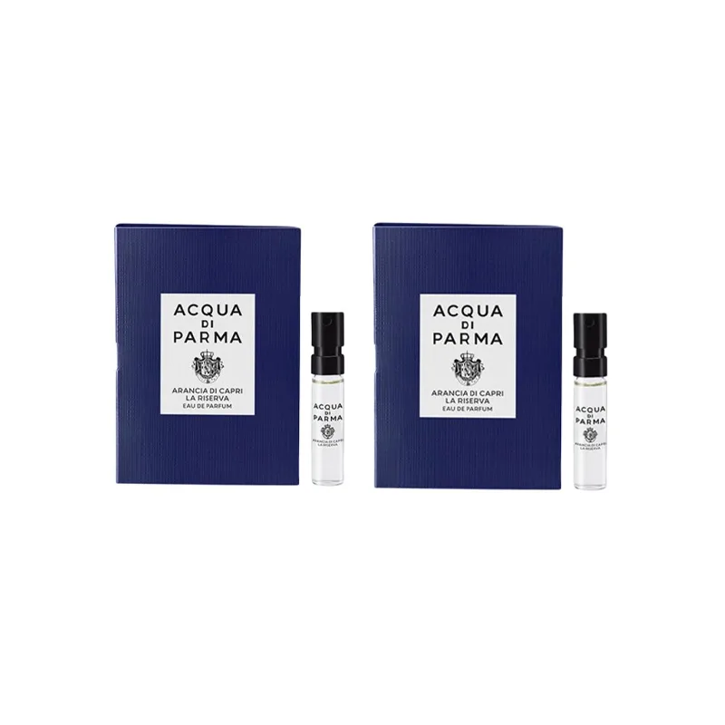 Acqua Di Parma PAERMAZHISHUI духи Orange Perfume мини-набор пробников Eau De Parfum EDP, 1.5ml*2