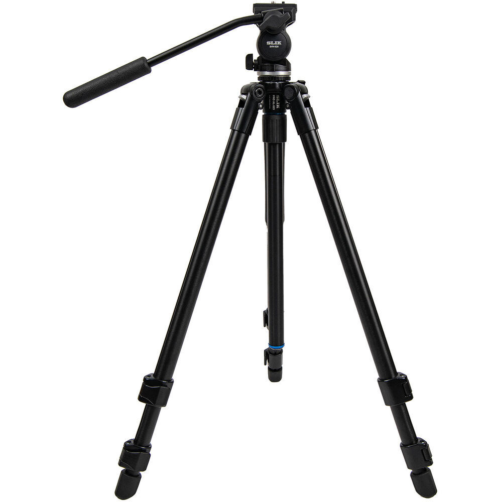 

Штатив SLIK Pro AL-523 с жидкостной головкой SVH-520 (черный)