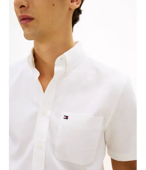 Рубашка regular fit Tommy Hilfiger, белый — фото 4
