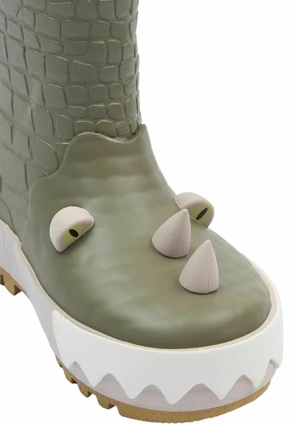 Сапоги резиновые 3D dragon wellies Mikk-Line, пыльно-оливковый — фото 4