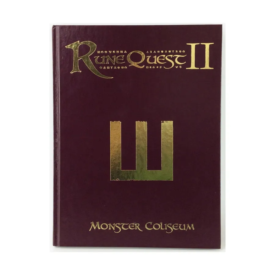 

Monster Coliseum (Deluxe Edition), RuneQuest II, твердый переплет