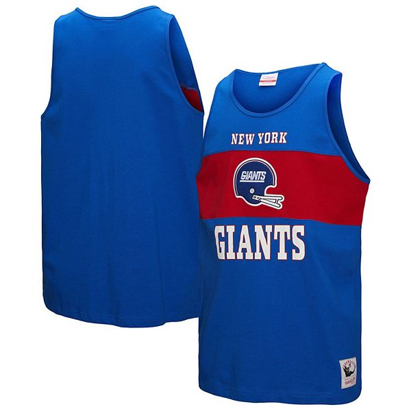 

Мужской футболка-майка New York Giants ретро с цветными блоками Mitchell & Ness