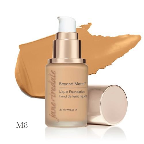 

Джейн Иредейл, Beyond Matte Liquid Foundation, Минеральная матирующая жидкая основа, M8, Jane Iredale