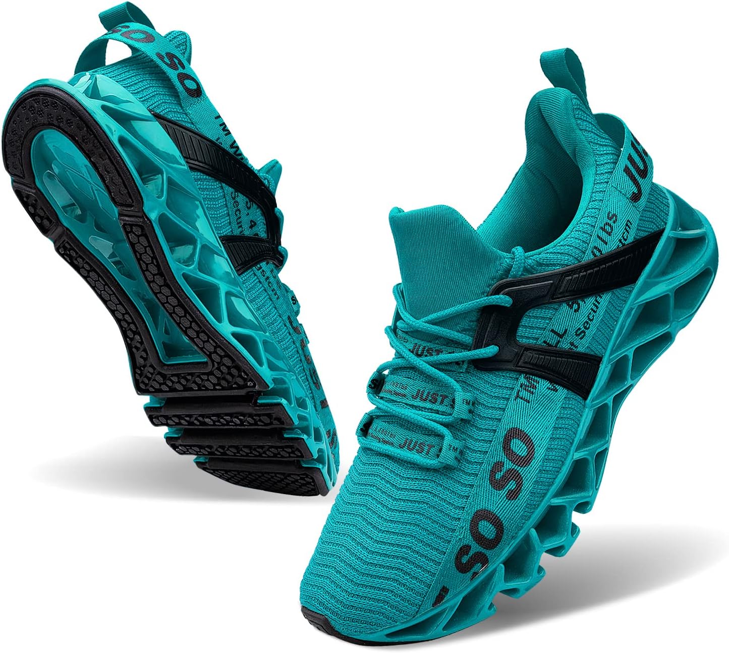 

Мужские дышащие кроссовки WONESION для ходьбы, тенниса и бега, модные кроссовки Blade, 1a Lake Blue