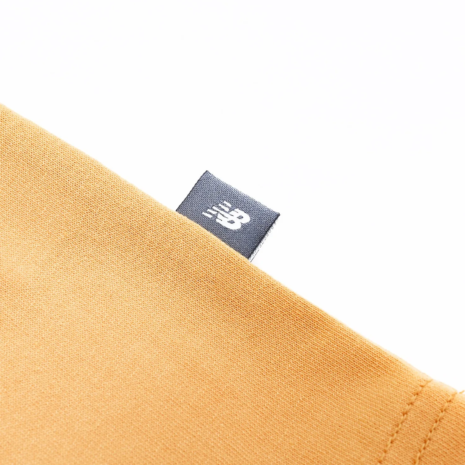 Футболка с коротким рукавом NB DRY с линейным логотипом, из хлопка New Balance, DAP Dried Apricots — фото 4