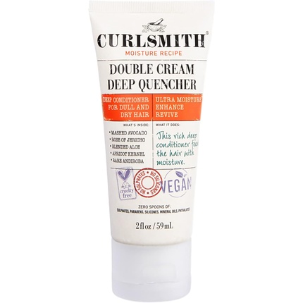 

Увлажняющий кондиционер глубокого действия Double Cream Deep Quencher Vegan Moisturising Deep Conditioner Curlsmith