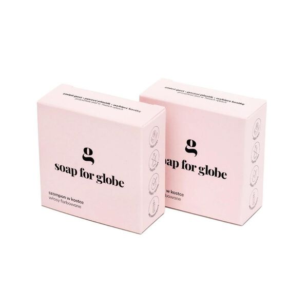 Набор: шампунь, 80 г + кондиционер для окрашенных волос, 50 г. Soap For Globe Colour rich — фото 3