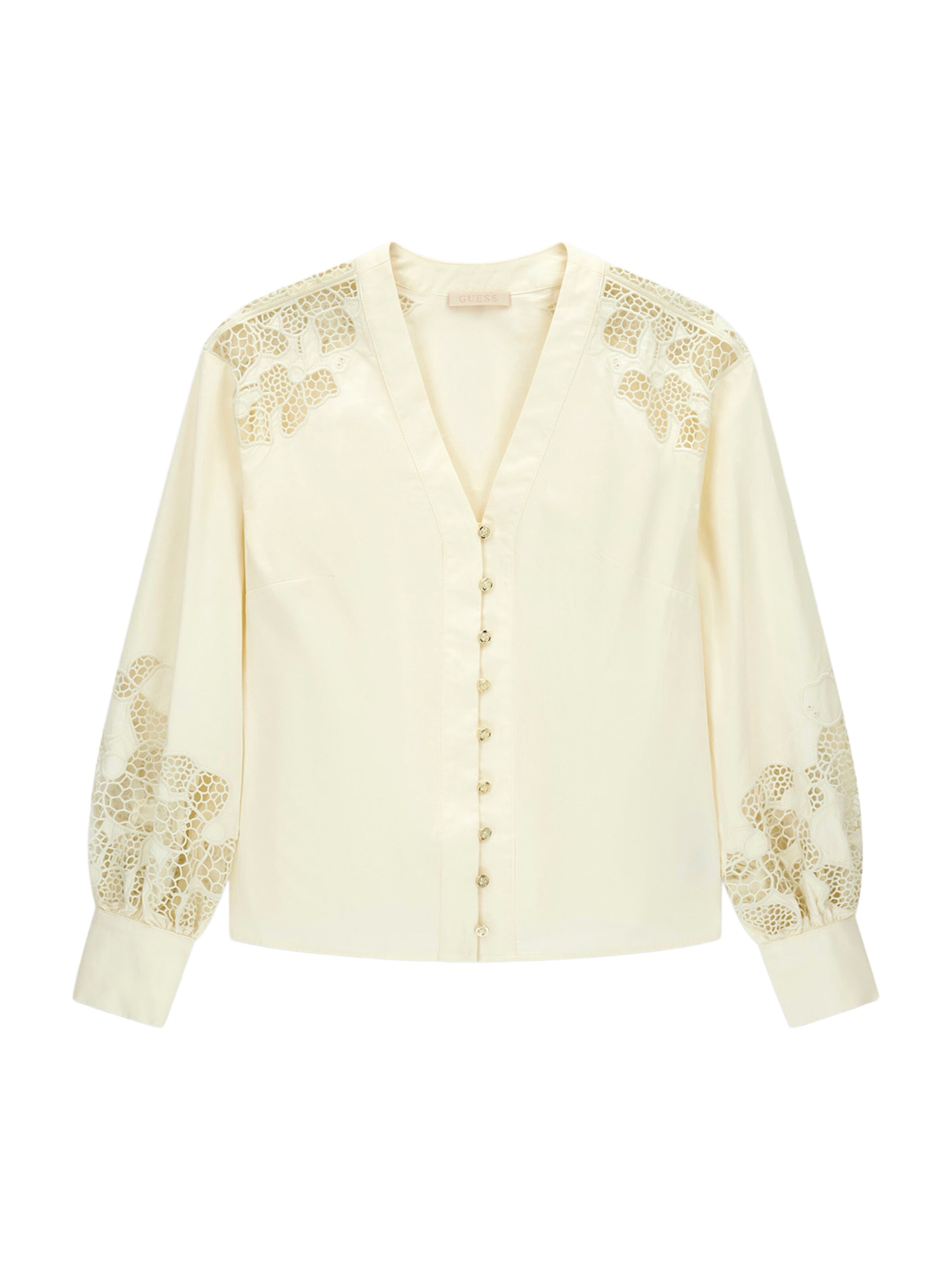 

GUESS Блузка 'Sonia' в светло-бежевом цвете
