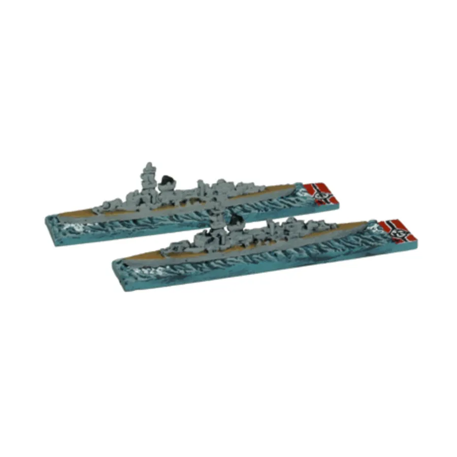 

Принц Ойген, Figurehead Ships - WWII Ships - German Navy (1:6000) (Noble Miniatures)