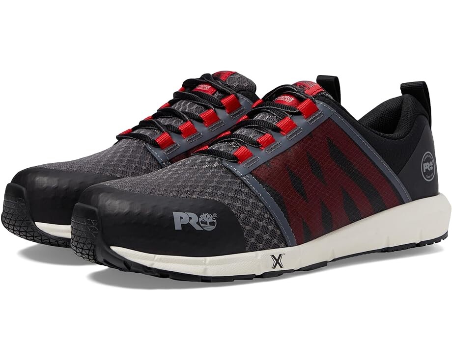 

Кроссовки Timberland PRO Radius Composite Safety Toe, цвет Grey/Red