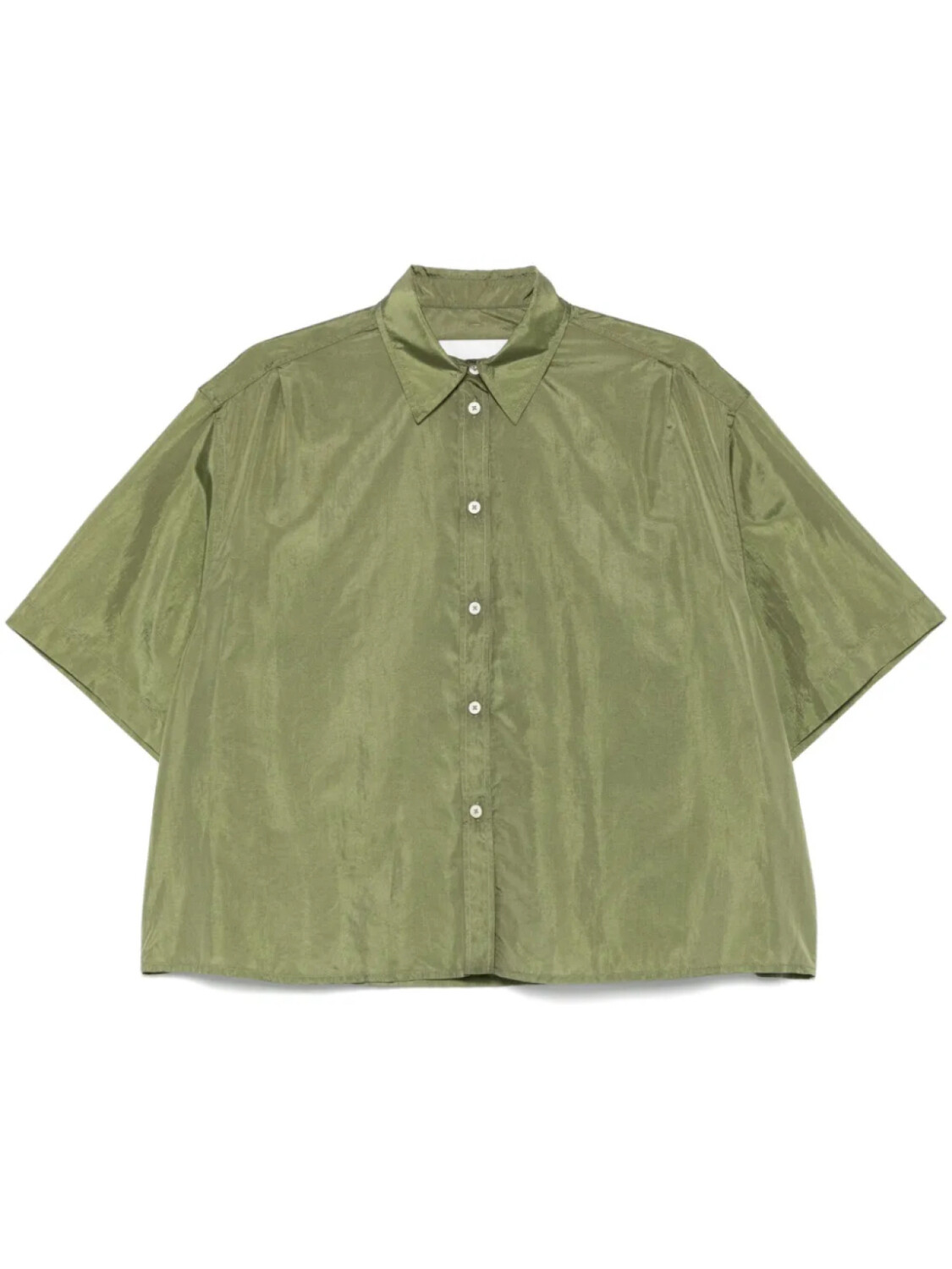 

JIL SANDER+ атласная рубашка, зеленый