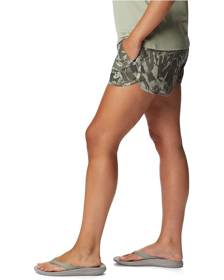 

Шорты Columbia Pleasant Creek Stretch Shorts, цвет Stone Green/Floriculture