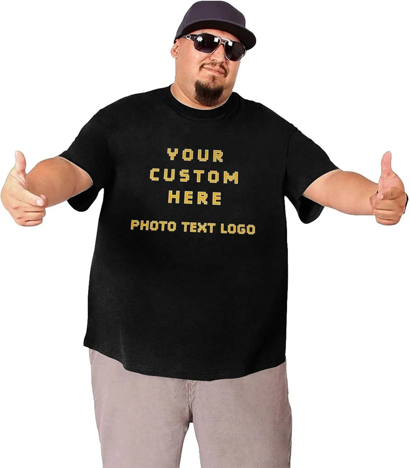 Футболка Custom T Shirt Design Your Own, 6XL — фото 4