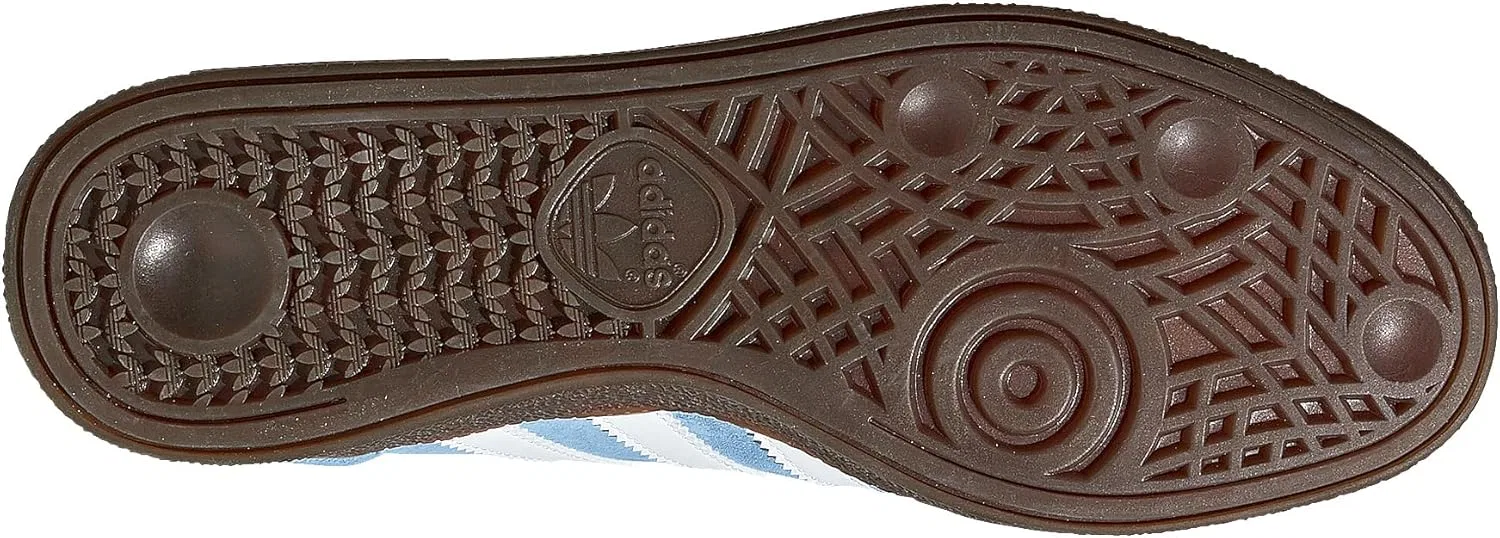 Мужские гандбольные кроссовки Adidas Originals Spzl для гимнастики, Blue Light Blue Ftwr White Gum5 Light Blue Ftwr White Gum5 — фото 4