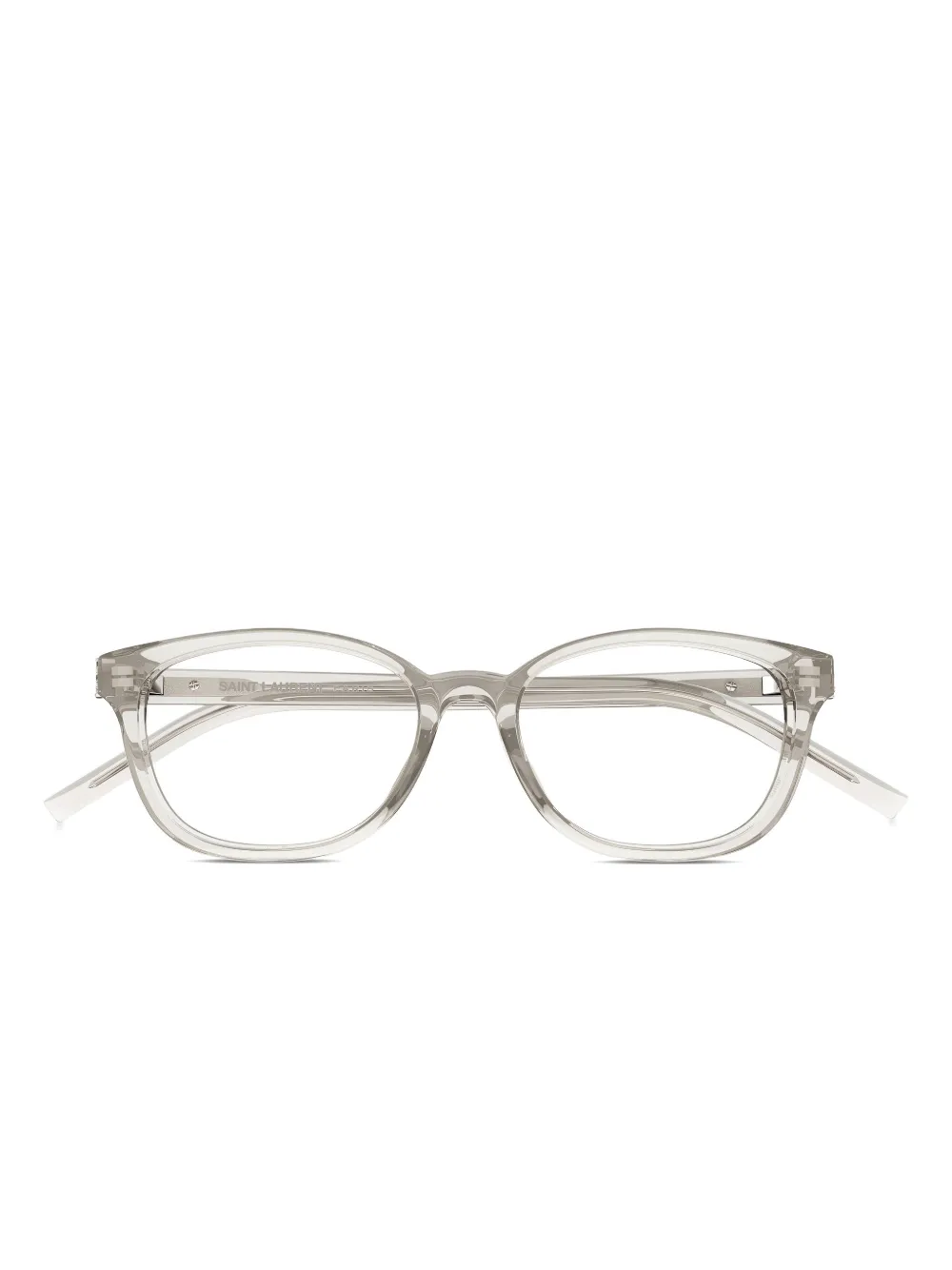 

Очки в квадратной оправе Saint Laurent Eyewear, серый
