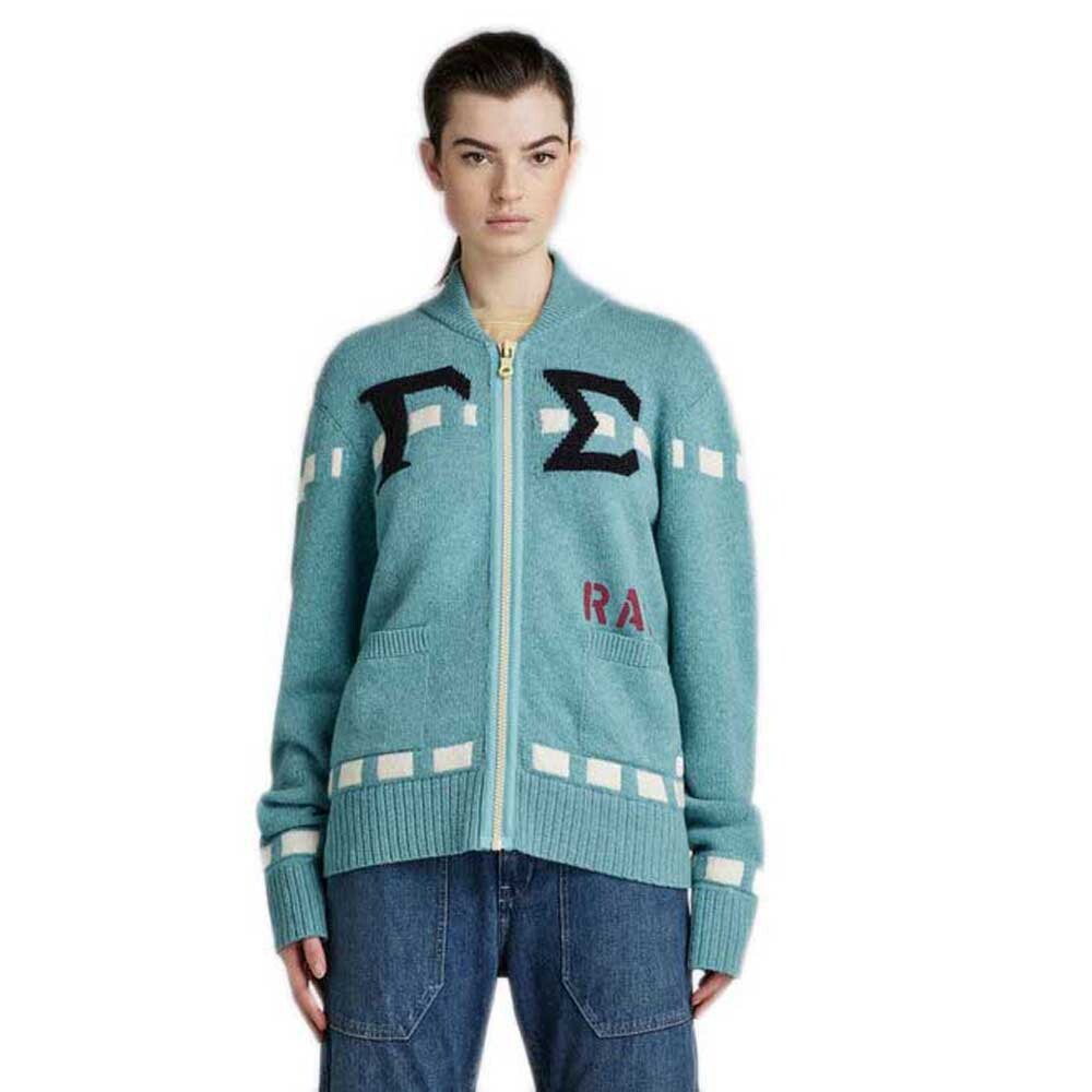 

Кардиган G-Star Graphic Loose, синий