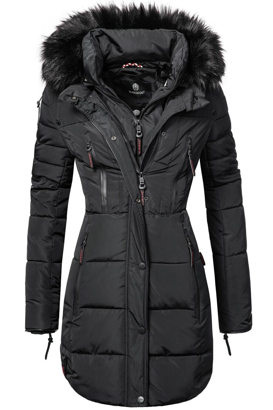 

Зимнее пальто MARIKOO Winter Coat Moonshine, черный