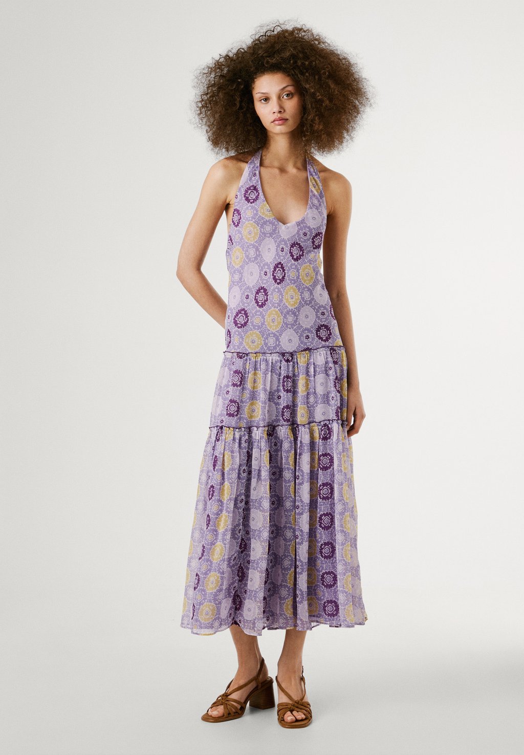 

Повседневное платье LONEY DRESS Pepe Jeans, фиолетовый