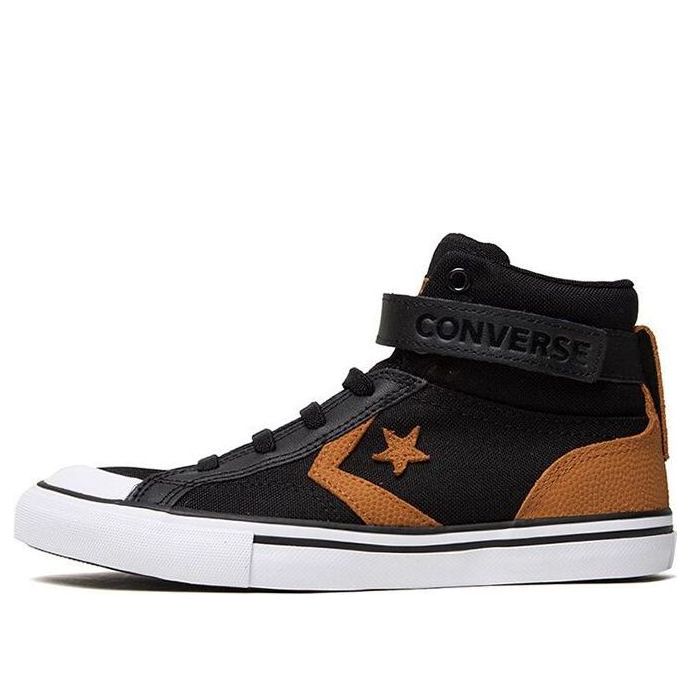 

Кеды Converse Pro Blaze Strap Sneakers K Black/Orange/Yellow, черный