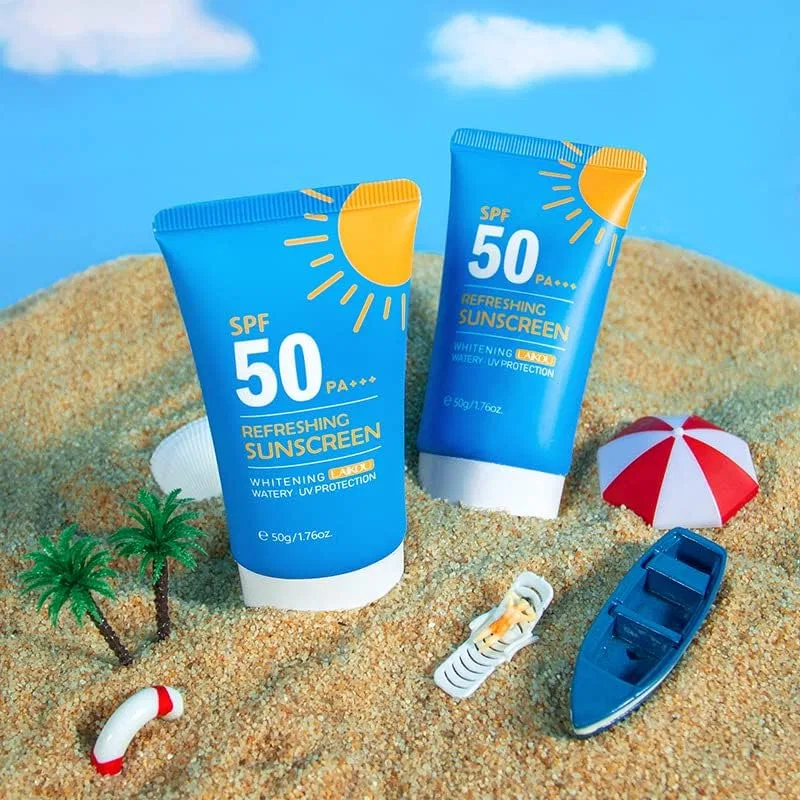 Солнцезащитный крем-основа YAYAMIYA SPF 50 PA++++, 50 г, набор из 2 шт — фото 2