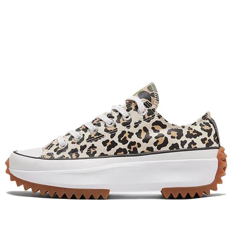 

Кеды Converse Run Star Hike Low 'Leopard', коричневый