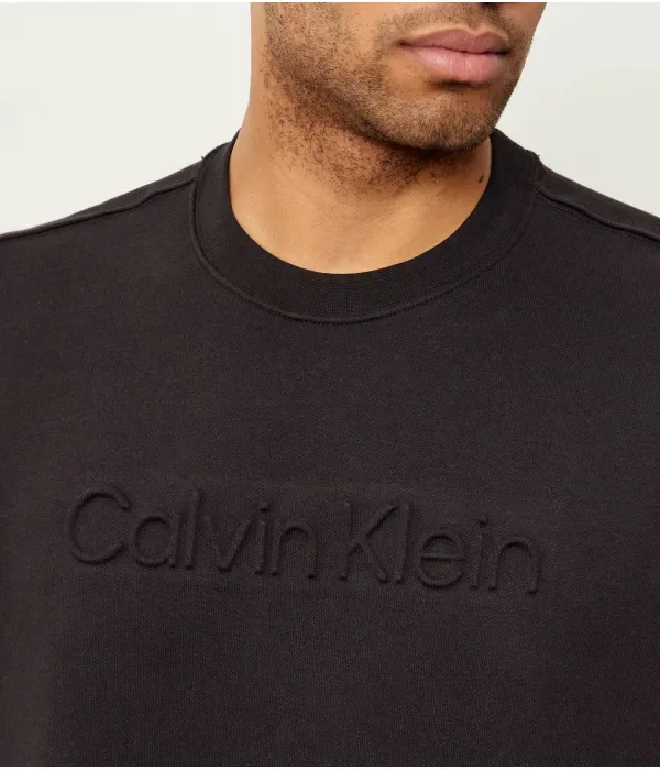 Толстовка regular fit Calvin Klein, черный — фото 4