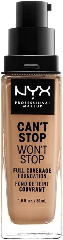 Тональное средство Nyx Professional Makeup Cantostop One-Stop Full Coverage Foundation 30 мл